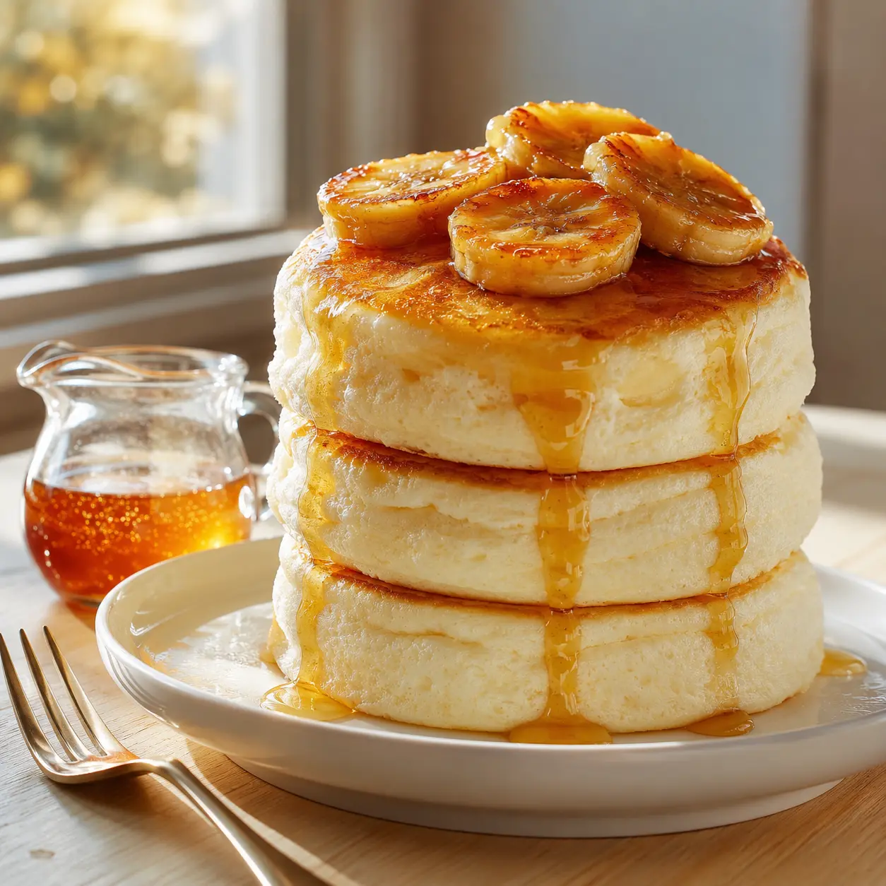 Panqueca Soufflé de Banana